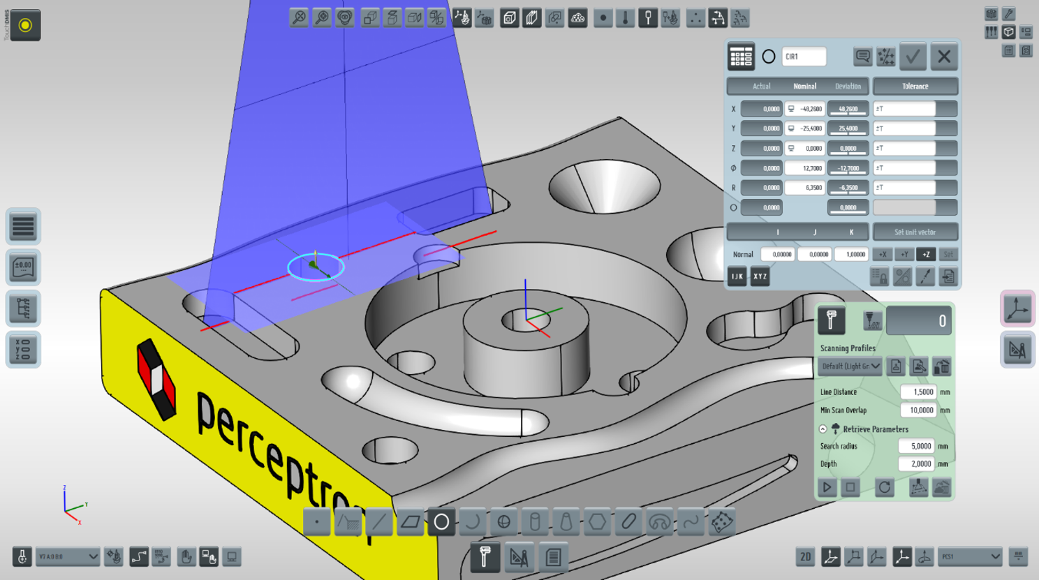 scanning capteur laser MMT